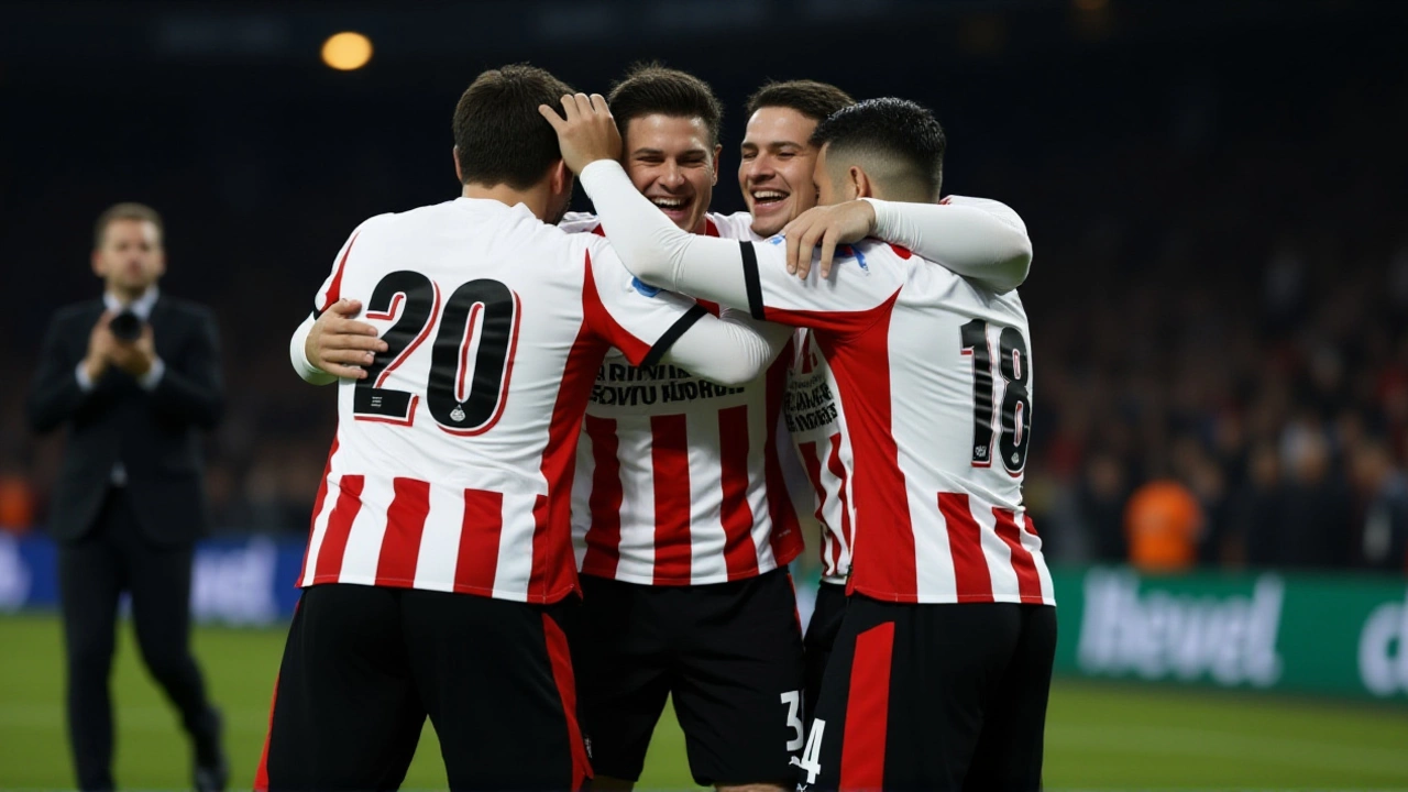 PSV verslaat Napoli met 6‑2: spectaculaire comeback in Champions League